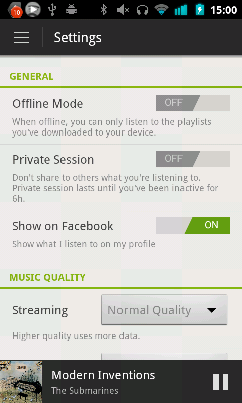 Spotify Offline Mode Android Free